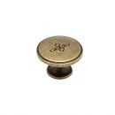 RK-066 OAB Ручка кнопка, оксидированная бронза