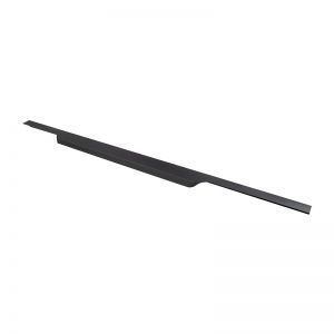 Мебельная торцевая ручка 800 мм матовый черный RT-004-800 BL. Изображение 1.