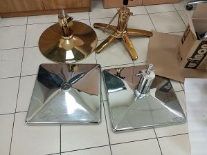Фото - Подстолье для стола 720х450, золото T450-720Gd.