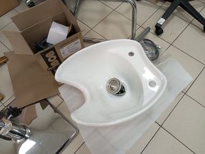 Фото: Комплект раковины BLACK черный TRK BL.