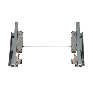 Картинка - Направляющие скрытого монтажа PUSH TO OPEN 450, с доводчиком NS- PS2-450.