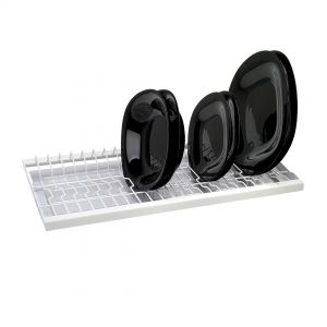 Сушка для посуды 450 на стальной раме, белый TW45WT. Изображение.