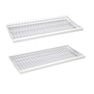 Фото - Сушка для посуды 600 на стальной раме, белый TW60WT.