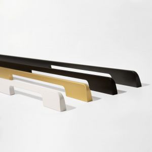 Изображение: Ручка-скоба длинная 1000, матовое золото SC-611-1000-BSG.