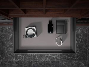 Полка выдвижная 800 мм антрацит R39752 - Фото.