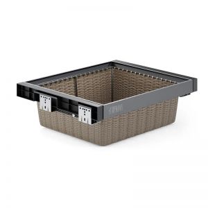 Корзина выдвижная ротaнг 600-650, антрацит R25802 - Изображение.