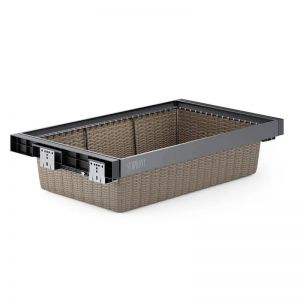 Фото - Корзина выдвижная ротaнг 800-850, антрацит R25861.