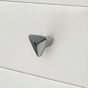 Ручка-кнопка Trilliant, хром глянец k-2650. Фото.