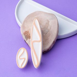 Фото. Ручка-скоба фарфоровая 76 белый MGA612