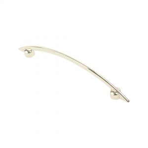 Ручка скоба для мебели 96 мм золото S-2100-96 OT - Изображение.
