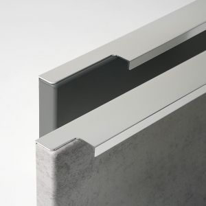 Мебельная Ручка торцевая 253 хром глянец RT-001-16-253 - Изображение.