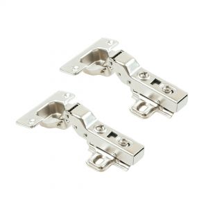 Картинка: Петля полунакладная мебельная с доводчиком 2 шт 2pcs-M350-Half