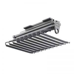 Картинка - Вешалка для брюк верхнего крепления 336х355х160, антрацит WB-670B.