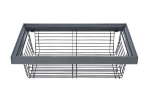 Корзина для вещей выдвижная 700-750 с доводчиком WB-660-700 - Изображение.