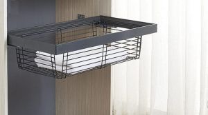 Картинка - Корзина для вещей выдвижная 800-850 с доводчиком WB-660-800.