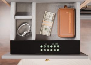 Выдвижной сейф 600 с сенсорной панелью WB-675-600 - Фотография.