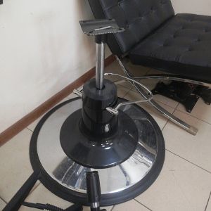 Усиленная гидравлическая опора парикмахерского кресла 375 - 555 мм. - фото.
