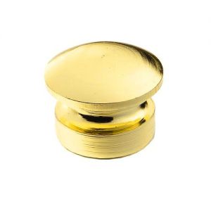 Заглушка для кухонного рейлинга d 16 мм золото. Фото.