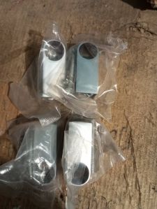 Держатель рейлинга матовый хром, Германия. ФОТОГРАФИЯ.