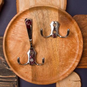 Крючок мебельный хром KR-0050 - Фото.