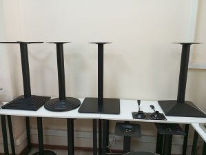 Подстолье чугунное 720 мм, круглое основание TB41 - Фото 1.