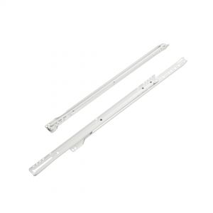 Роликовые направляющие 300 - толщина 1 мм, белые. Картинка.