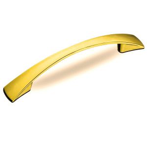 Ручка скоба для мебели 96 мм золото S-2210-96 OT. Фото.