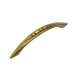 Изображение: Мебельная ручка скоба 96 мм античная бронза S-2330-96 BA.