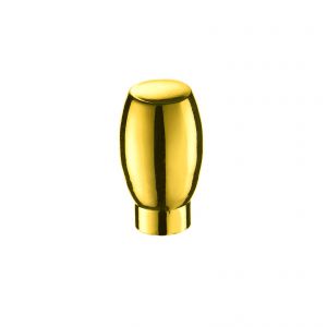 Мебельная ручка кнопка золото K-1020 OT. Картинка.