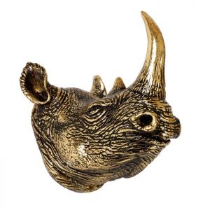 Изображение: Крючок настенный Носорог , 60*90*90античная бронза.