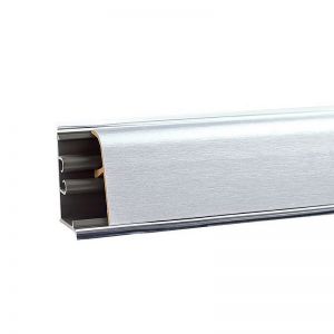 Плинтус для столешниц KORNER 3000 мм, алюминий  сатина сатина LB-37-450 - Изображение.