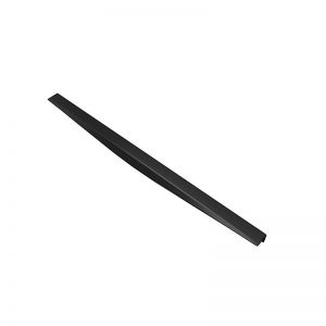 Изображение - Мебельная ручка торцевая 600 мм матовый черный RT-003-600 BL.
