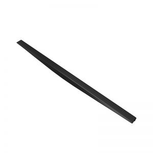 Фото: Мебельная ручка торцевая 700 мм матовый черный RT-003-700 BL.