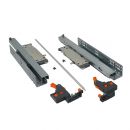 NS-PS2-400 Направляющие скрытого монтажа PUSH TO OPEN 400, с доводчиком