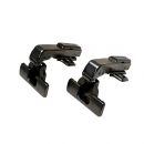 2pcs-FHS901-BN Петля 90 градусов 2 шт с доводом 3d, черный никель