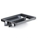 WB-672-700 Выдвижная полка для обуви 664-694х455х170, антрацит