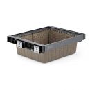 R25802 Корзина выдвижная ротaнг 600-650, антрацит