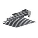 WB-670B Вешалка для брюк верхнего крепления 336х355х160, антрацит