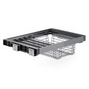 WB-663-600 Вешалка для брюк с корзиной 600-650, антрацит